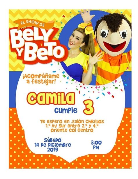 invitaciones bely y beto